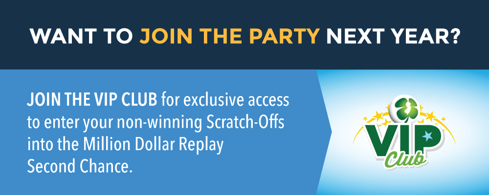 Want to join the party next year? Join the VIP Club