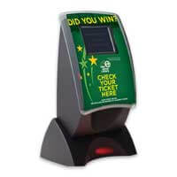 Player-operated ticket checker